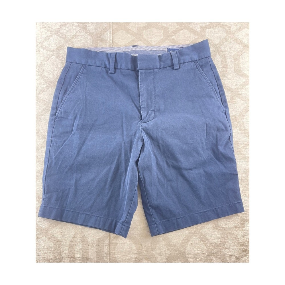 Vineyard Vines by Shep & Ian Boys Chino Shorts Blue Size 28 Cotton Blend‎
